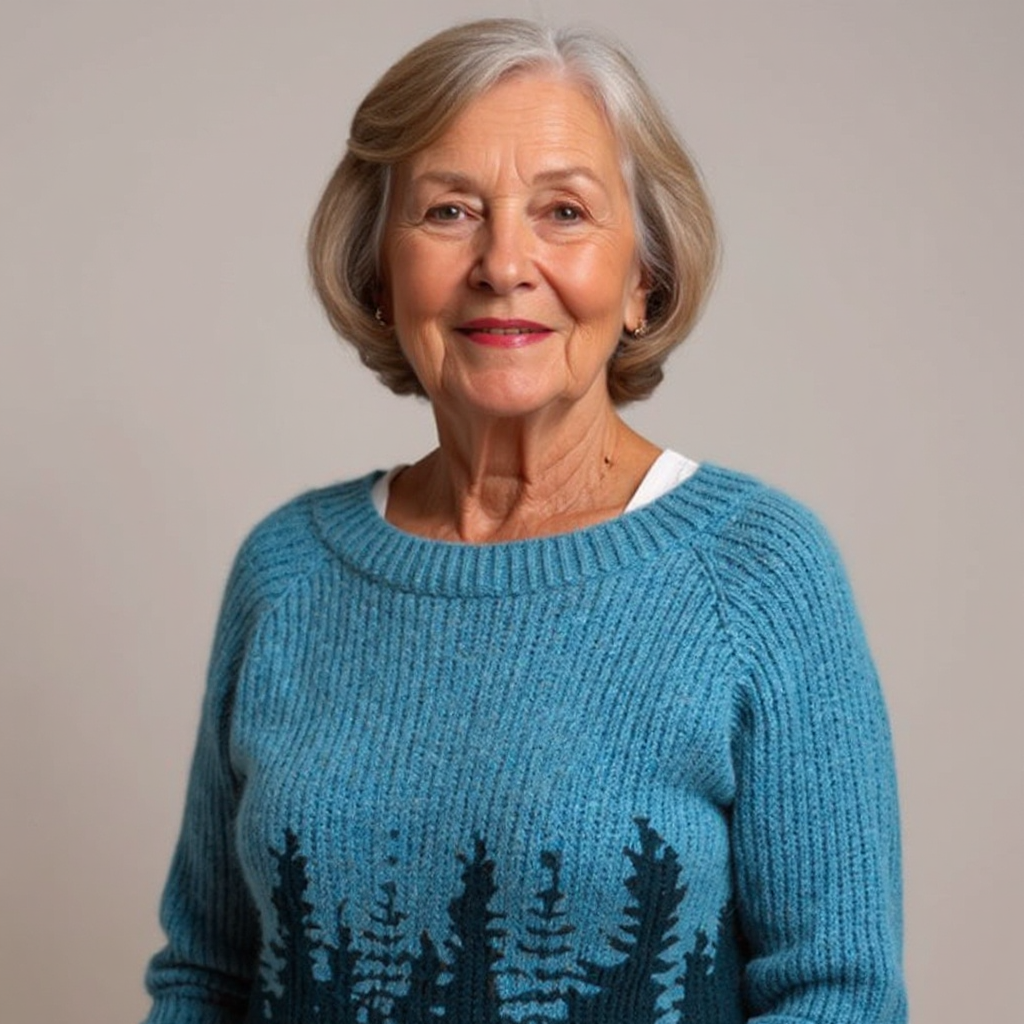 Donna | Vintage Sweter z Wyspy