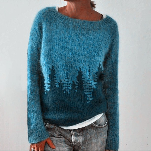 Donna | Vintage Sweter z Wyspy