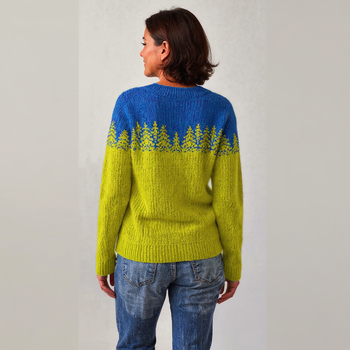 Ellen | Vintage Sweter z Wyspy